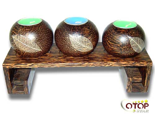 Three-Pronged Chinese Candlesticks