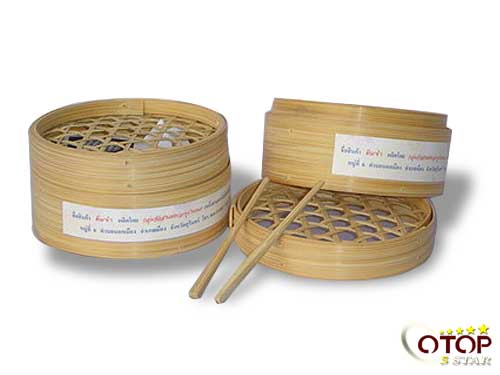 Round Bamboo Tray for Fish and Dimsum