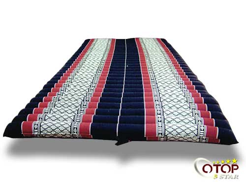 Triangle-Shaped Pillow Attached to Mattress