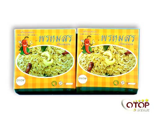 Noodle Crisps with Herbs Added