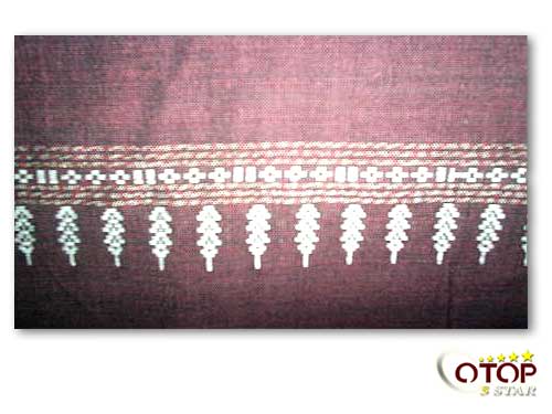 Hand Woven Cloth with Khat Phuen Than Pattern — 2