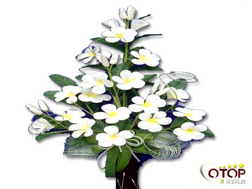 Artificial Flower Made From Indian Jointvetch Plant