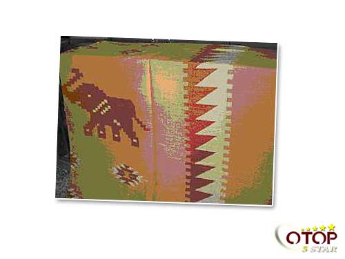Hand-Woven Cloth with Water Flowing Pattern — 2