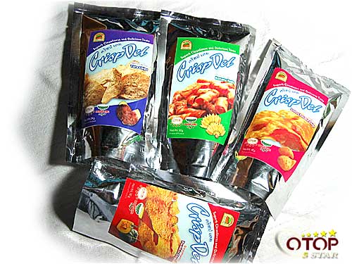 Banana chips, Taro chips, Sweet potato chips, Red sweet potato chips — 3