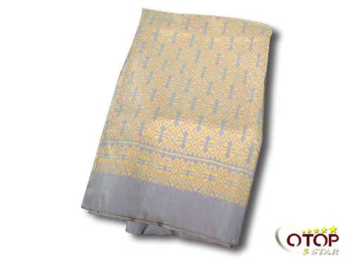 Mudmee Sillk Cloth (with Traditional Belt Pattern) — 2