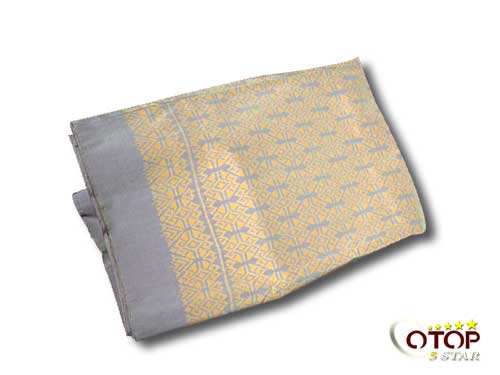 Mudmee Sillk Cloth (with Traditional Belt Pattern) — 3