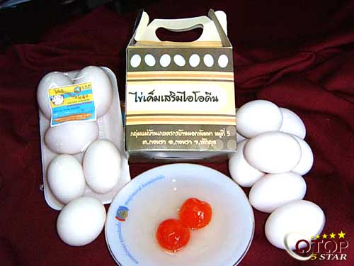 Iodine-added Salted Eggs