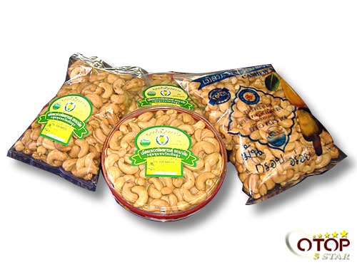 Dried, salted cashew — 2